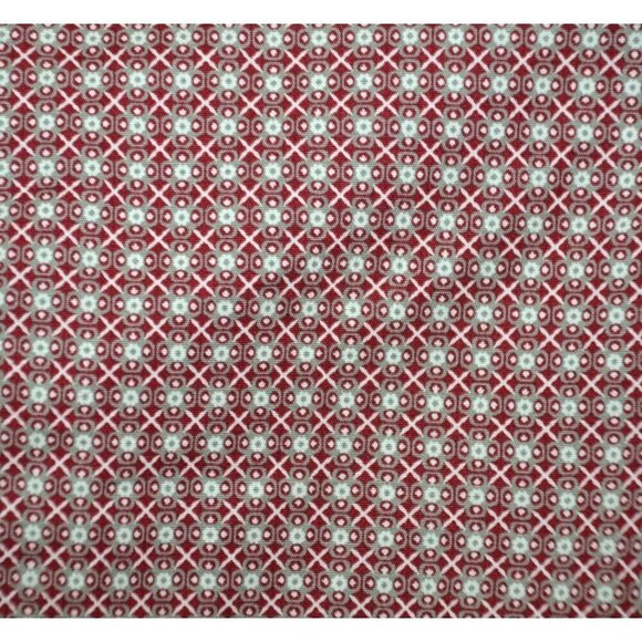 Wrangler Boys XL Red Button Down Long Sleeve Western Dress Shirt Geometric Print - Picture 6 of 9